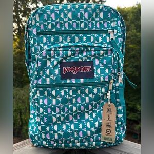 NEW Jansport Extra Capacity Unisex Laptop Backpack Sports Travel Commuter Bag